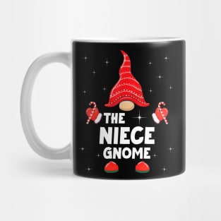 The Niece Gnome Matching Family Christmas Pajama Mug